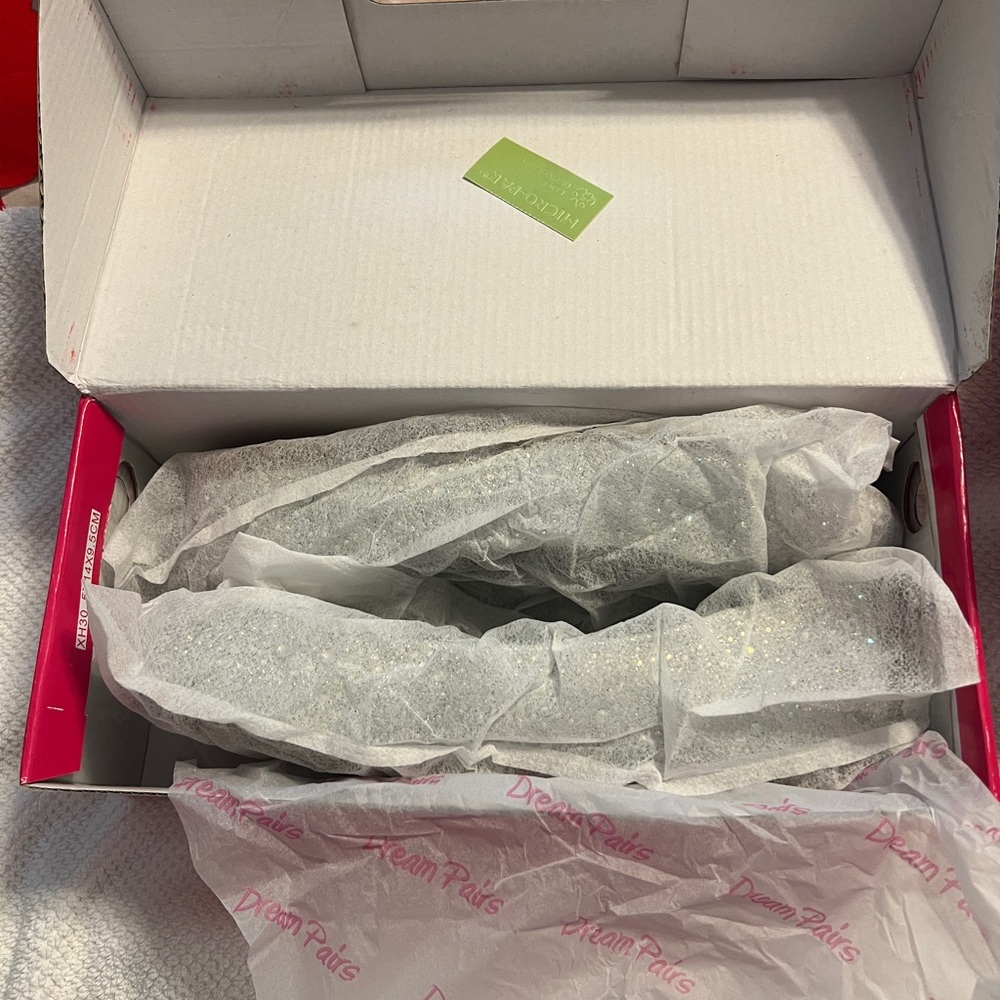 NWT Rhinestone ballet flats size 9.5 - Picture 4 of 7